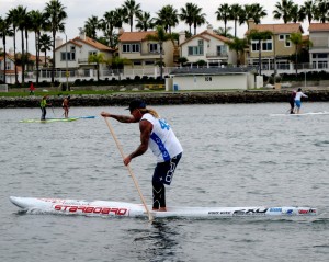 EJ Johnson Stand UP Paddleboard Race