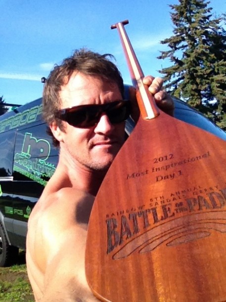 Dan Gavere: Day One's Most Inspirational at the 2012 Battle of the Paddle in California
